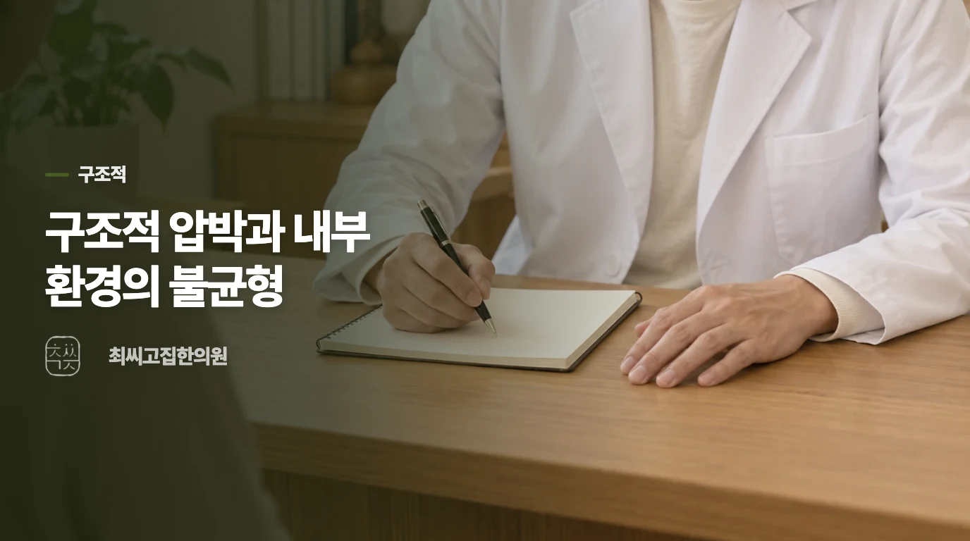 구조적 압박과 내부 환경의 불균형