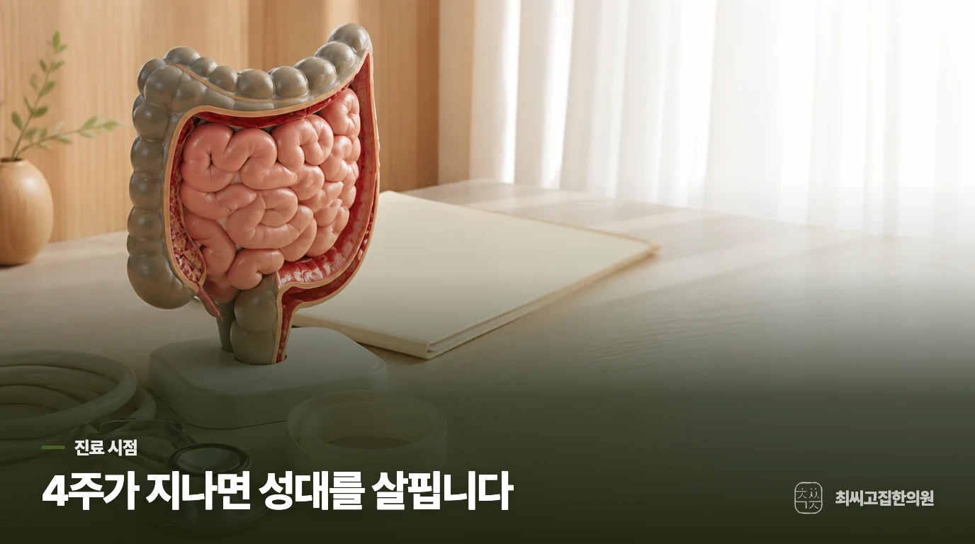 쉰 목소리가 4주를 넘기면 성대를 봅니다