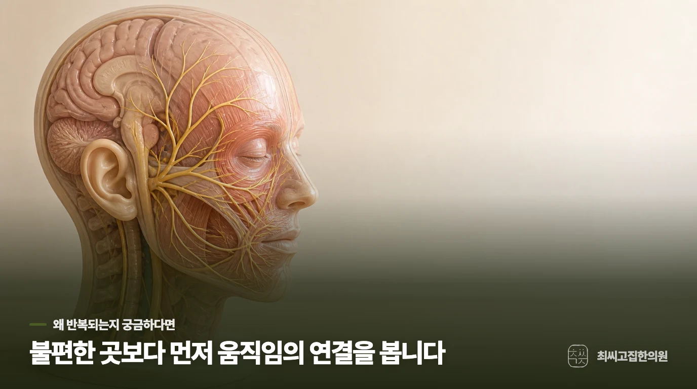 눈꺼풀이 내 의지와 상관없이 파르르 떨리는데 왜 이럴까요?