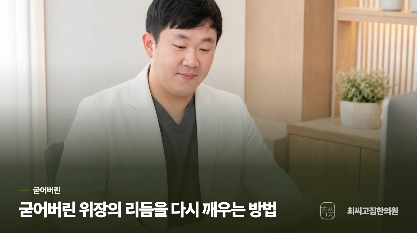 굳어버린 위장의 리듬을 다시 깨우는 방법
