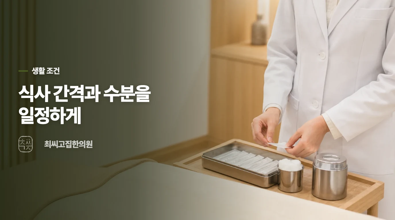 회의 전 점심과 물을 비워 두지 않는 방법