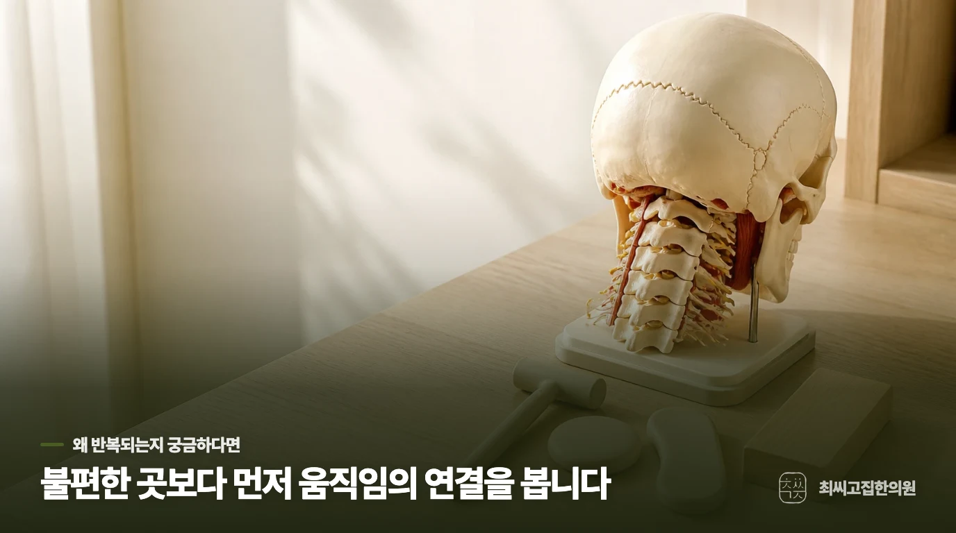 뒷머리가 전기에 감전된 것처럼 찌릿하고 정수리까지 뻗치는데 왜 이럴까요?